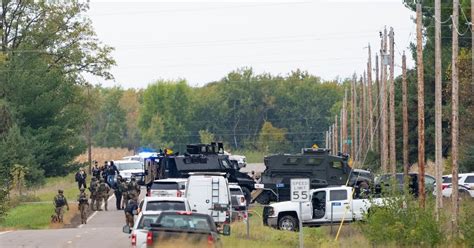 Five officers shot and wounded near Princeton, Minn., authorities say; suspect not in custody